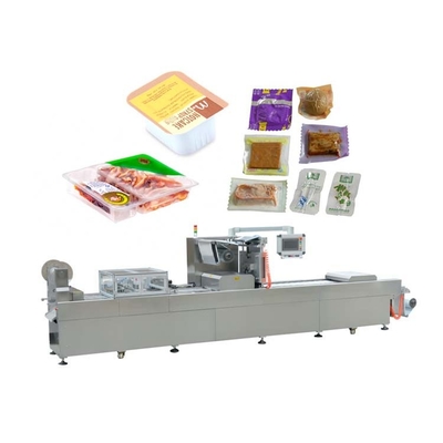 Food Aluminum Foil Rte Thermoformer Double Sided Packaging Machine For Ready Made Food
