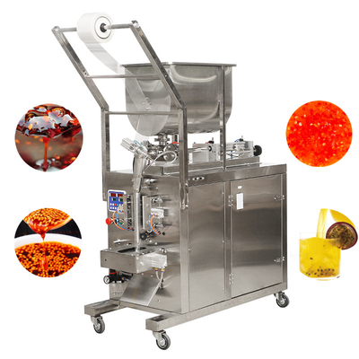 Food Pouch Small Sachet Paste Packaging Machine Liquid Automatic Chili Oil Jam Tomato Sauce Bag Packing Machine