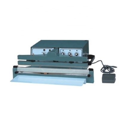GARMENT Table Top Pedal Sealing Machine Foot Sealer with Semi Automatic Electric Magnet and Cylinder for Pet PP Nylon Bags